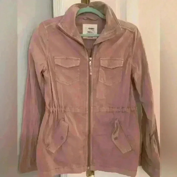 Sonoma Goods For Life Full Zip Utility Jacket Women  S Pink Outdoor Workwear Y2K - Picture 3 of 10